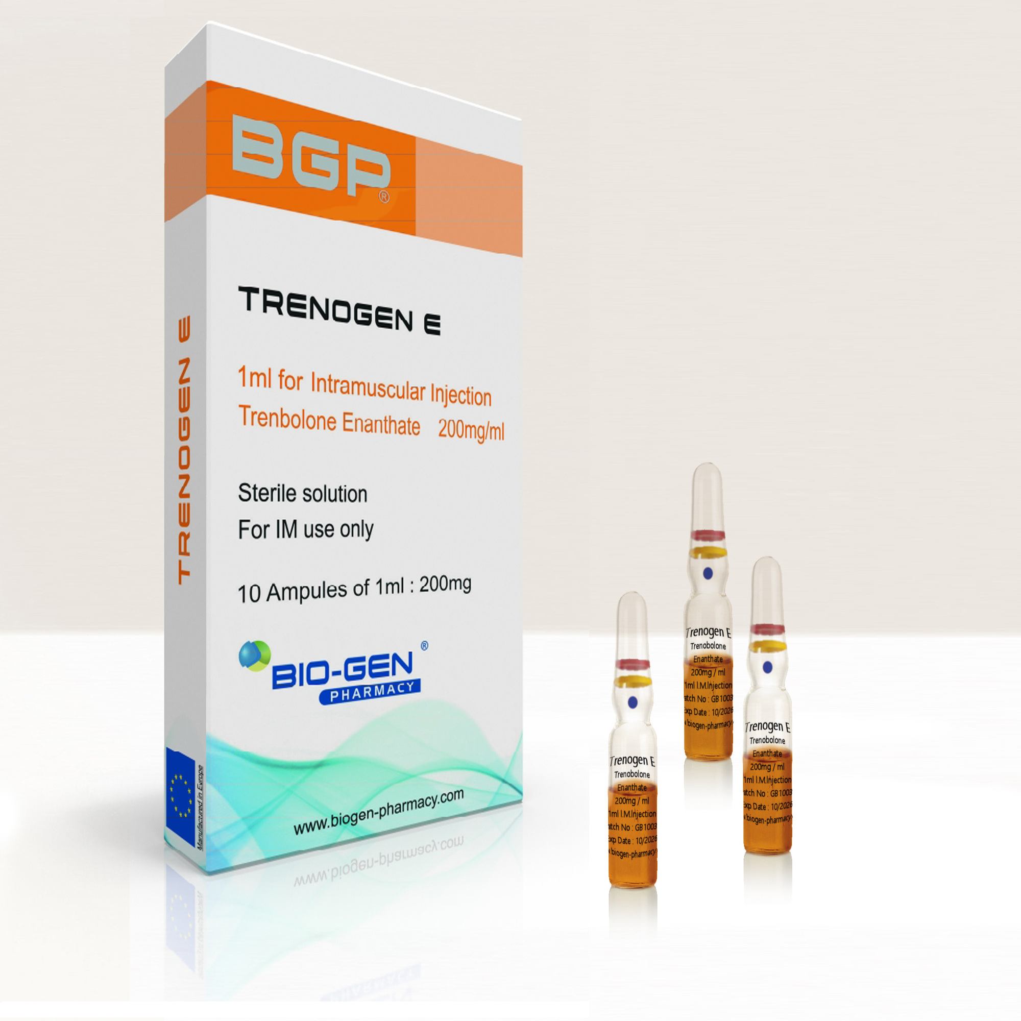 استروئید تزریقی ترنبولون انانتات بایوژن