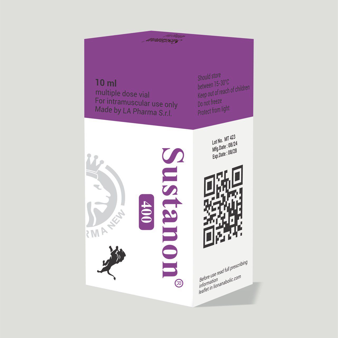 استروئید تزریقی سوستانون ال آ 400 میلیگرم
