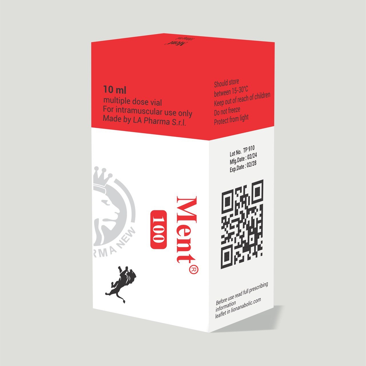 استروئید تزریقی منت ال آ 100 میلیگرم